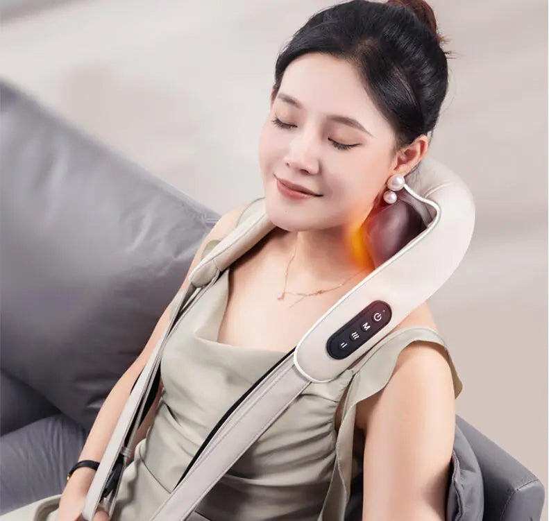 Portable Shoulder Massager for Trapezius Relief