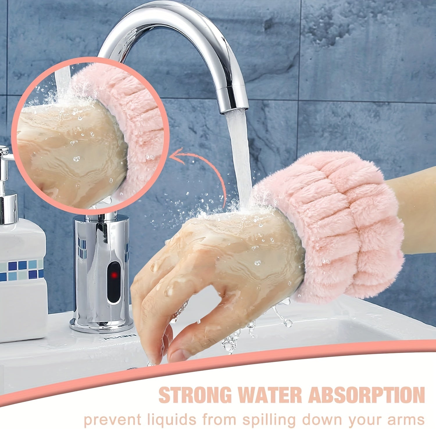 Ice Face Roller, Headband & Wristband Kit