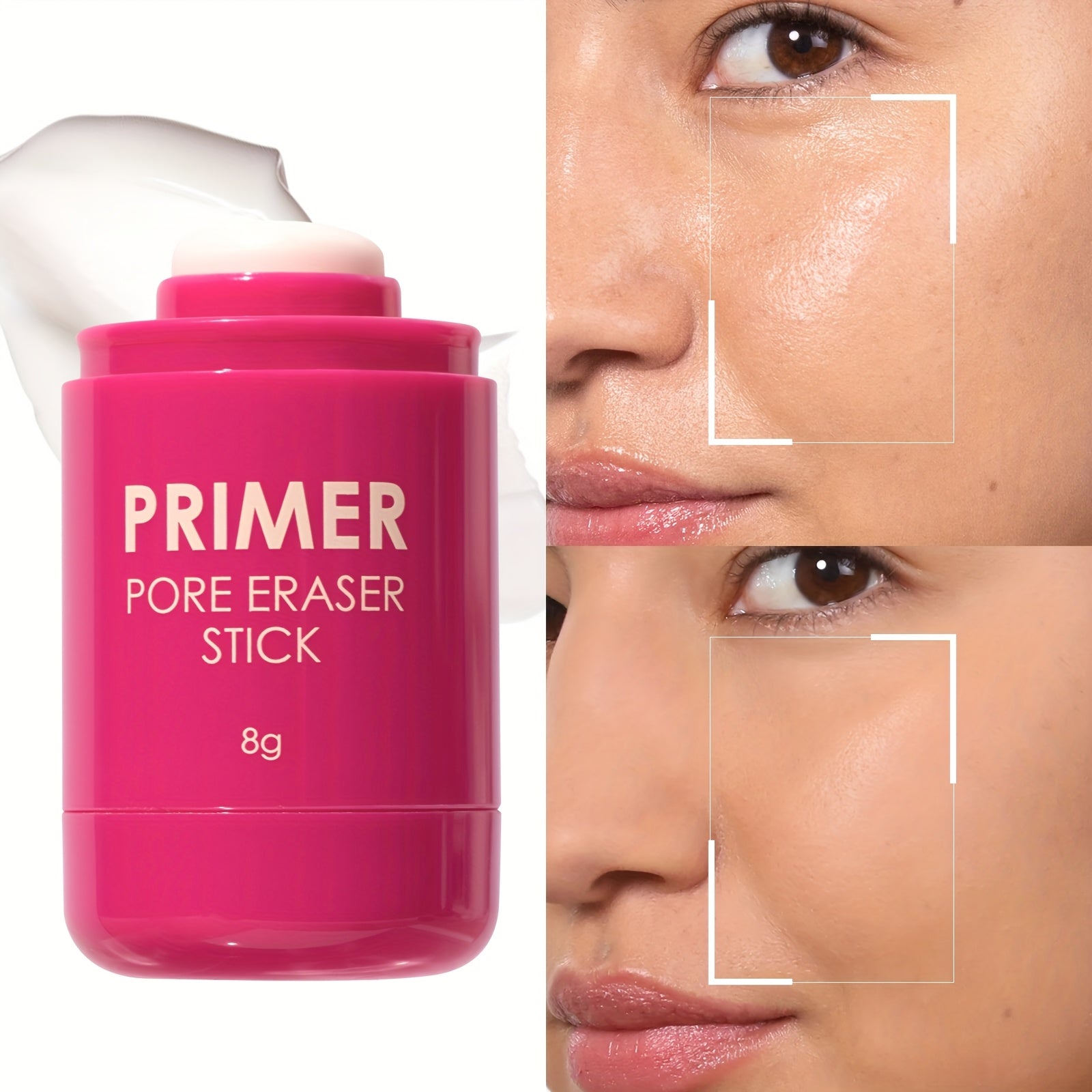 Pore-hiding & mild oil-control primer