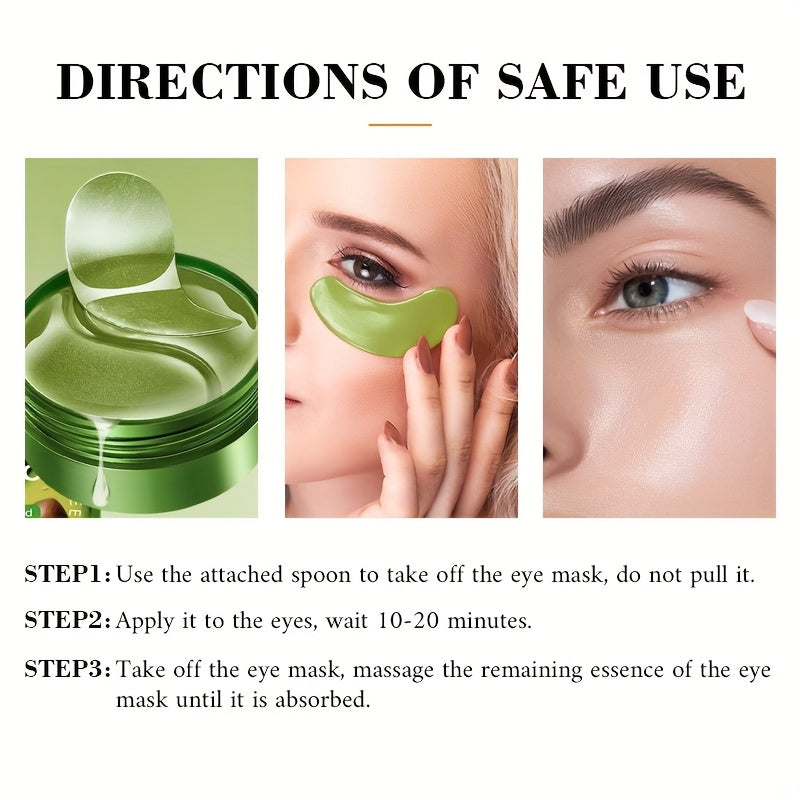 Aloe vera+Hyaluronic Acid eye serum cream, Under eye patches