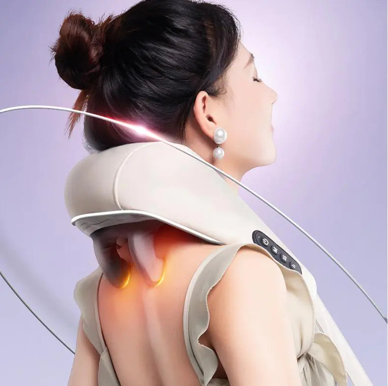 Portable Shoulder Massager for Trapezius Relief
