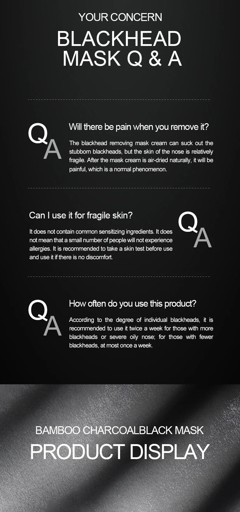 LANBENA Remove Blackhead Mask Shrinking Pore Deep Cleaning Mask