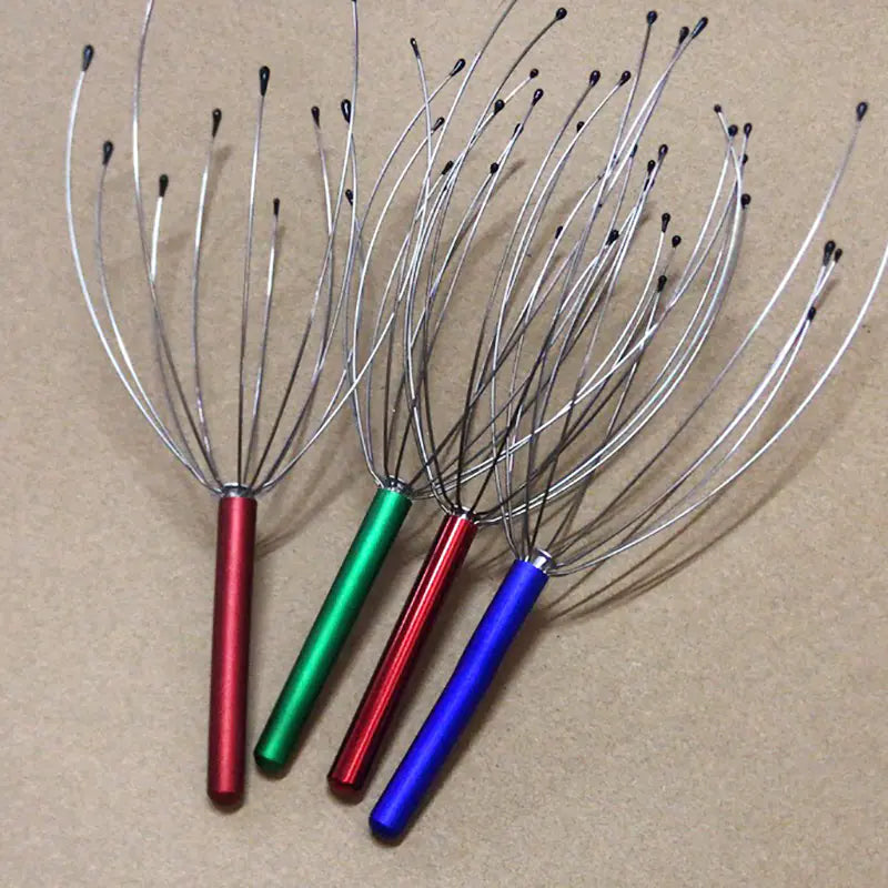 Octopus Head Massager for Scalp and Back Relief