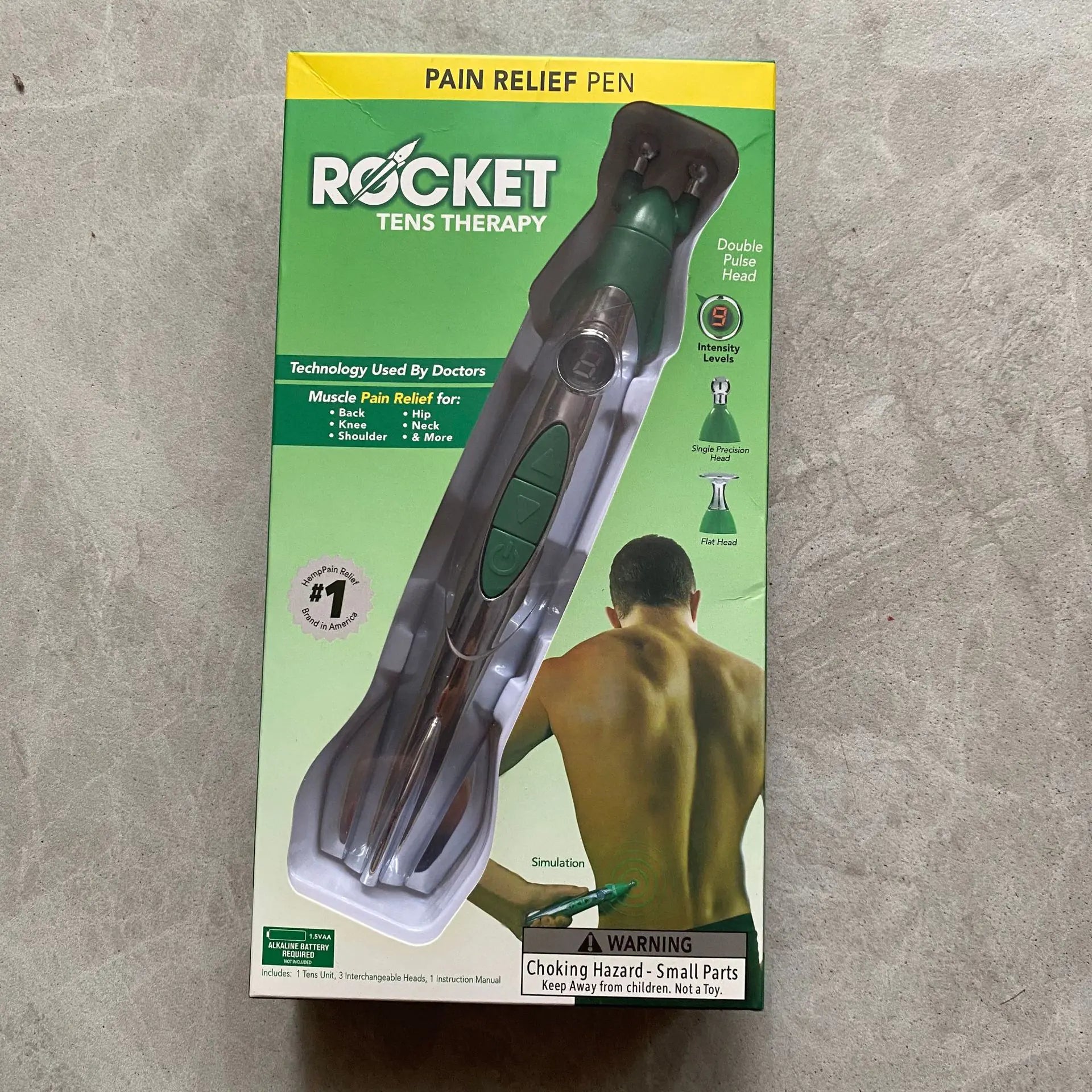 Hempvana Rocket Muscle Massage Therapy Pen