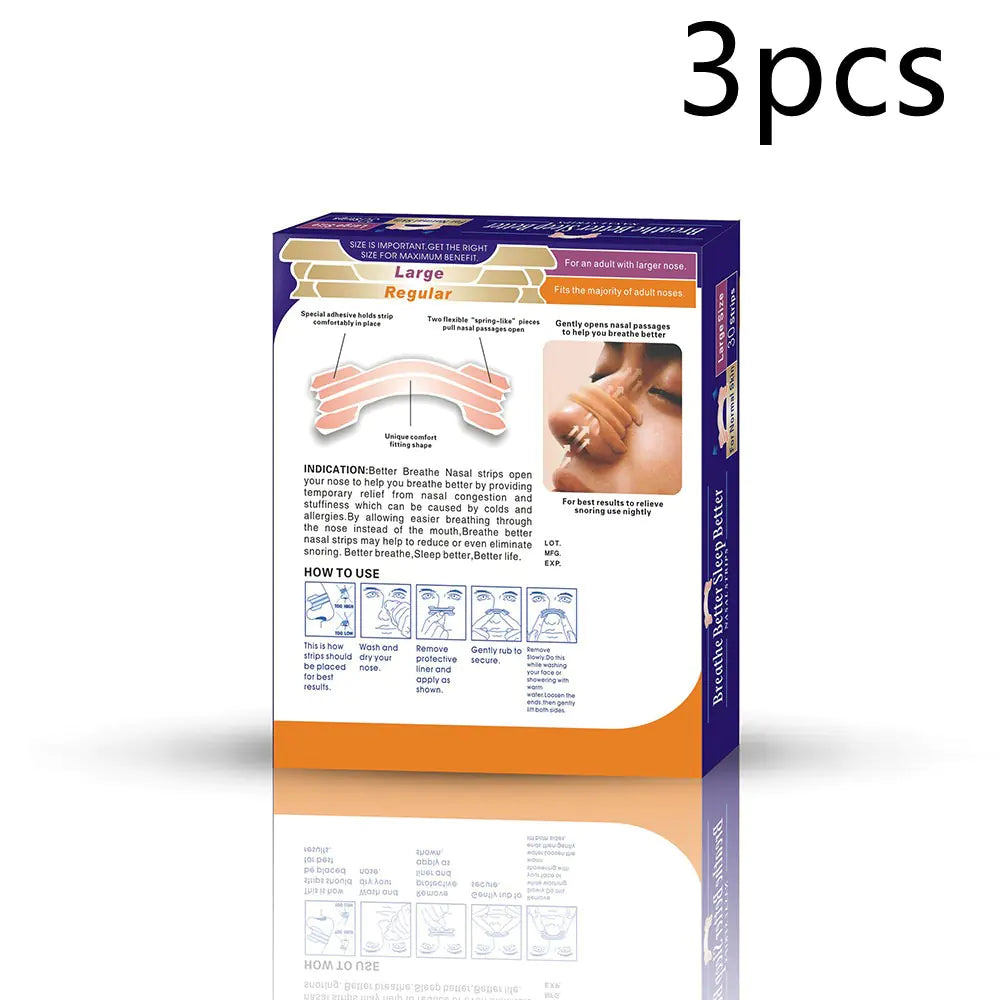 Nasal Strips - 30 Pieces Box