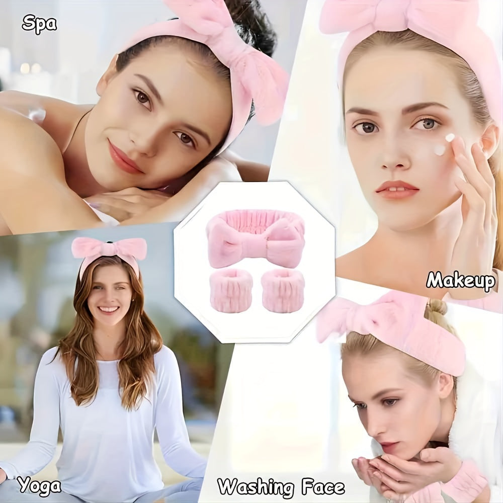 Ice Face Roller, Headband & Wristband Kit